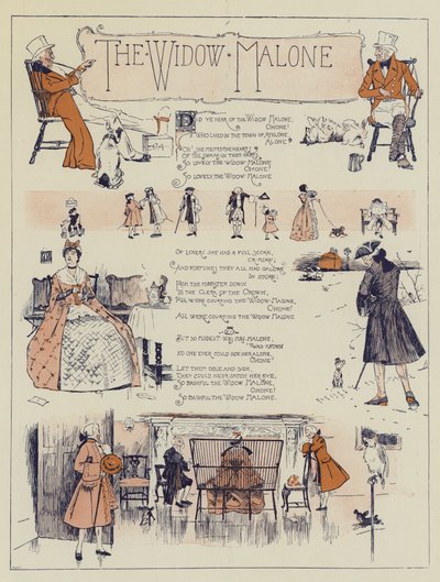 La Veuve Malone, par Charles Lever - Cecil Charles Windsor Aldin